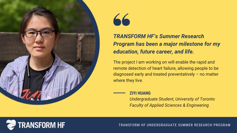 Congratulations to the TRANSFORM HF 2022 Trainee Award Recipients!